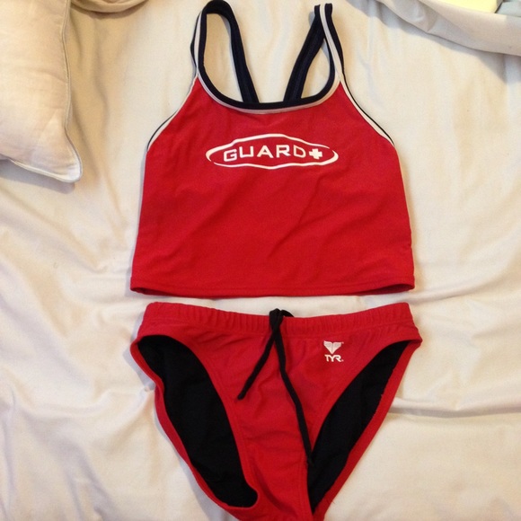 SOLD Lifeguard bathing suit
