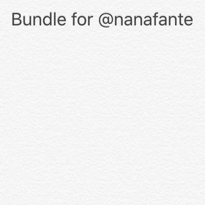 Bundle for @nanafante