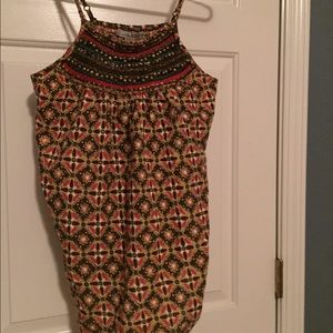 American Rag sleeveless beaded shirt...