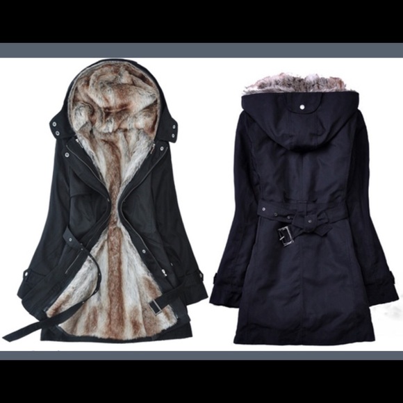 Demartk Jaqueta Feminina Faux Coat