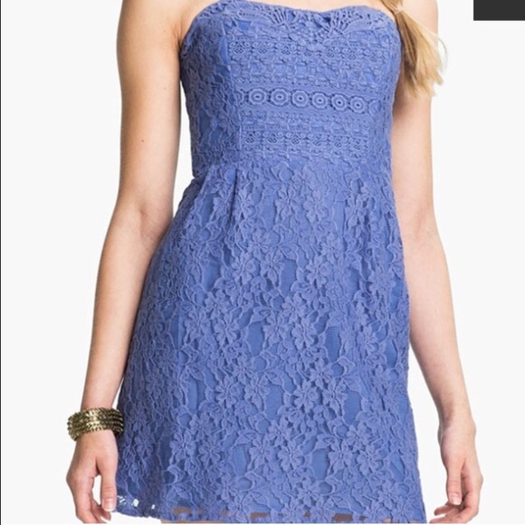 Free People Strapless Lace Dress - Picture 1 of 2