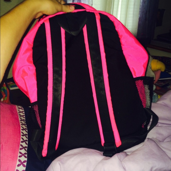 Pink sequins backpack - Picture 3 of 4
