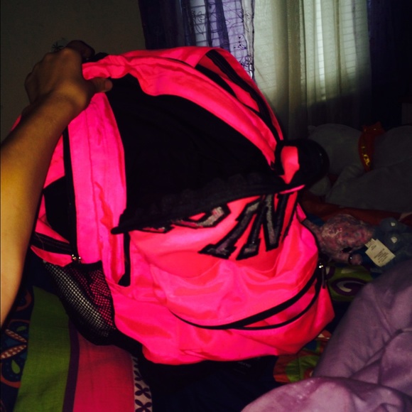 Pink sequins backpack - Picture 4 of 4