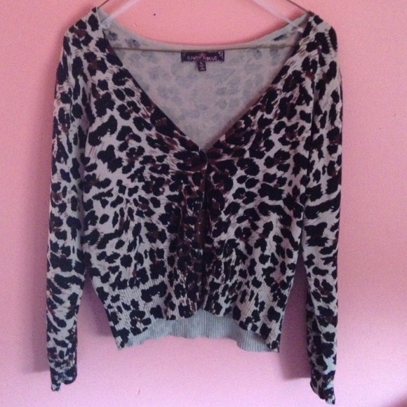 Cheetah cardigan