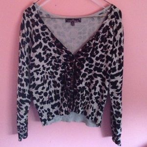 Cheetah cardigan