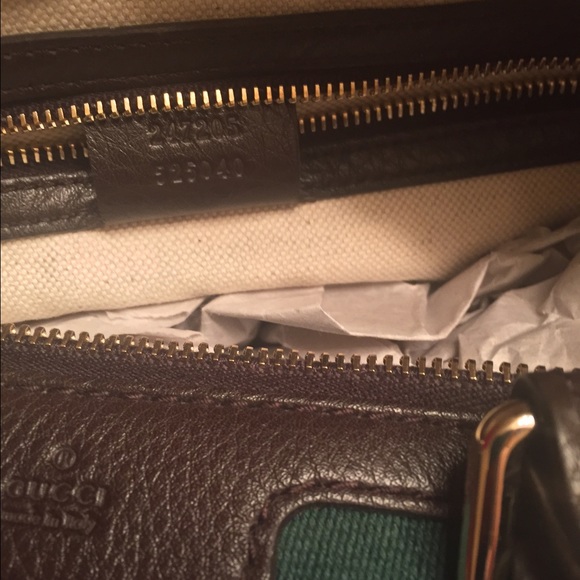 Gucci Vintage Leather Boston Bag - Picture 4 of 4