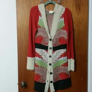 Anthropology liaMolly sweater coat