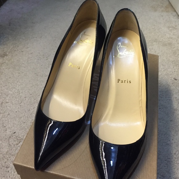 Authentic Christian Louboutin Pigalle- 100mm