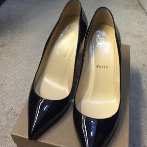 Authentic Christian Louboutin Pigalle- 100mm