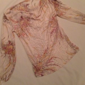 Forever 21 sheer blouse