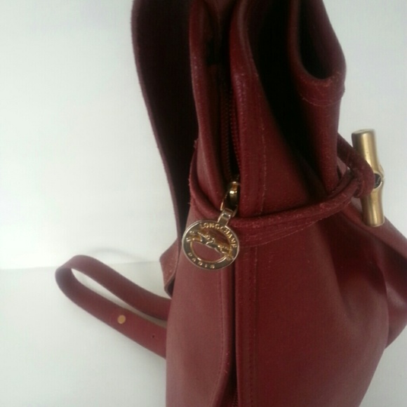 Longchamp Handbags - Longchamp Leather Backpack