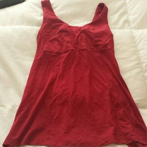 New red Lululemon top! Size 6