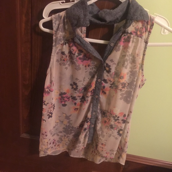 Flower tank top