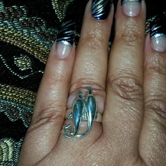 Sterling silver Dolphin..SOLD
