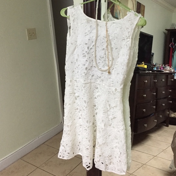 White dress