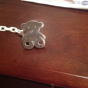 Tous pacifier holder, like new! Authentic