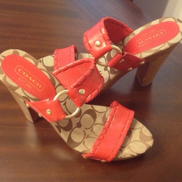 Coach heels!