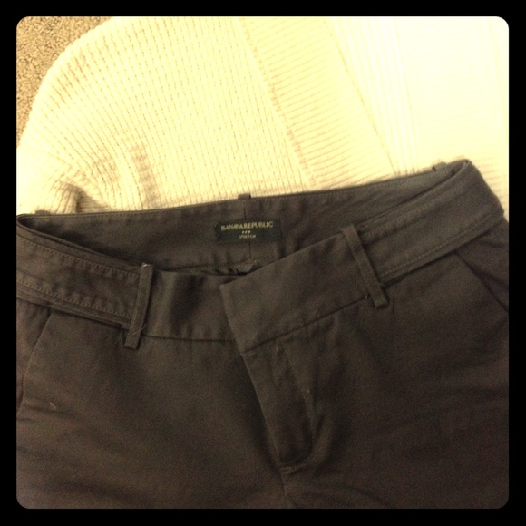Grey Banana republic pants. Great work pants.