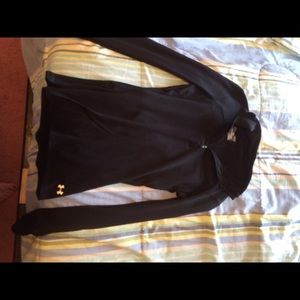 Womens Under armour fitted cold gear zip up