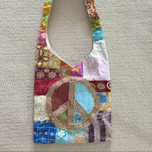 Peace sign bag