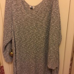 Gorgeous old navy plus grey sweater size 4x