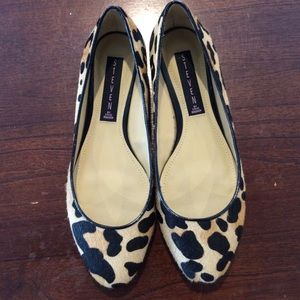 Steven by Steve Madden leopard print flats