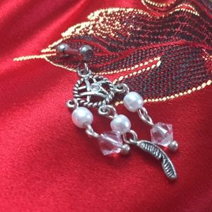 *NWOT* 925 sterling Dreamcatcher Tragus earring