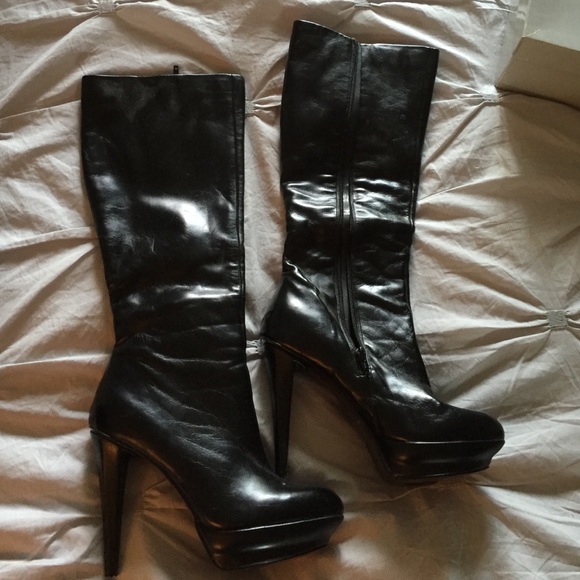 Jessica Simpson platform boots