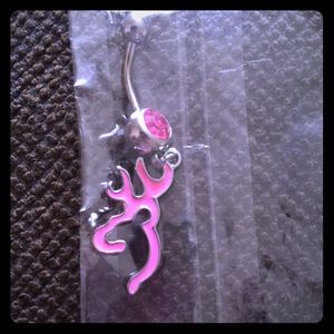 New Browning belly button ring