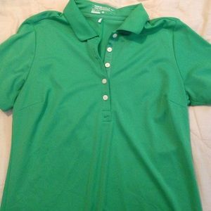 Nike Drifit Polo. Nike golf performance.