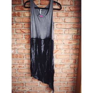 Love Culture Tie Dye High Low Dress