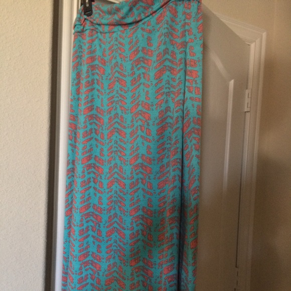 Azules  maxi skirt