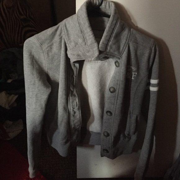Abercrombie&Fitch grey jacket sz XS