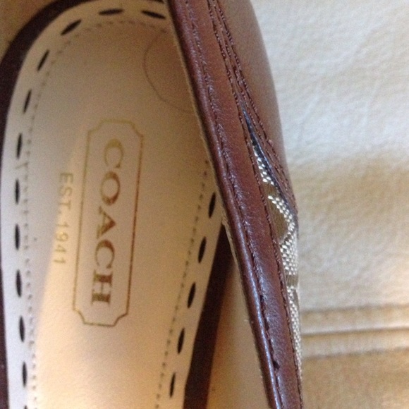 Never worn COACH wedges! - Picture 2 of 4