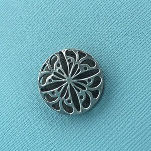 Silpada Sterling Filigree Floral Pendant or Slide