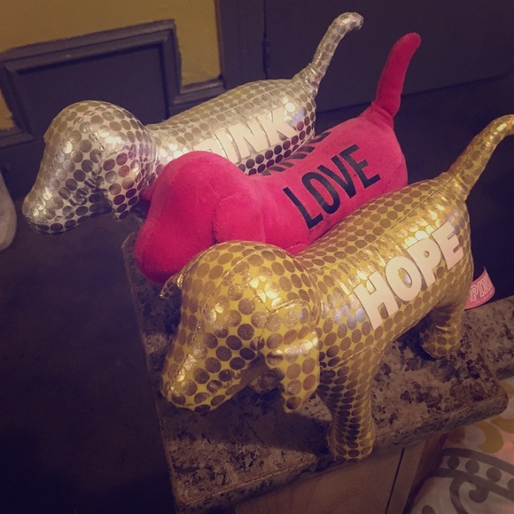 Pink Victoria secret puppies