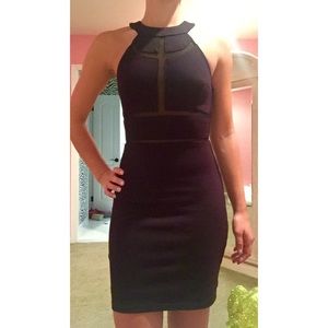 Little black dress with a flare