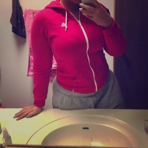 Pink adidas sweater