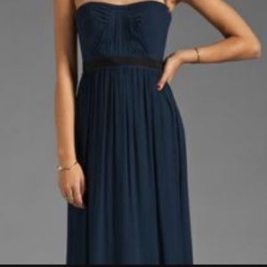 BCBG Max Azria Ink Blue Gown- size 4