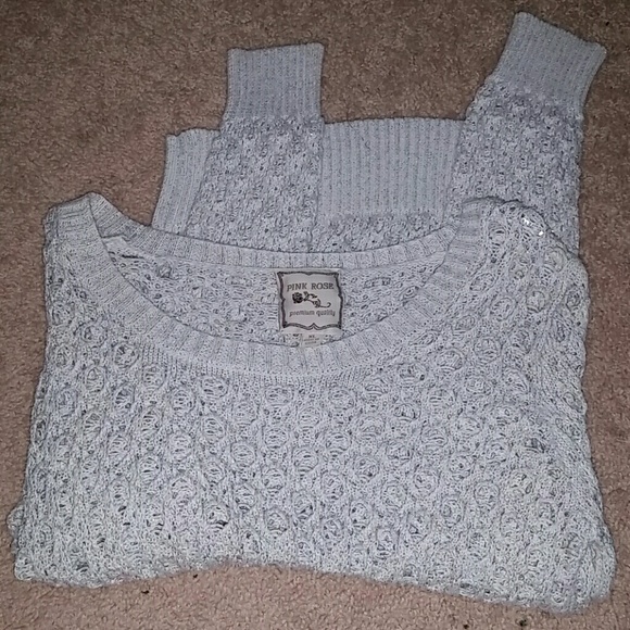 Pink Rose Sweaters - Super cute Sweater