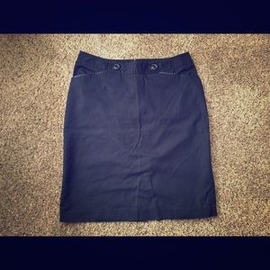 Navy pencil skirt- 50% off bundles!