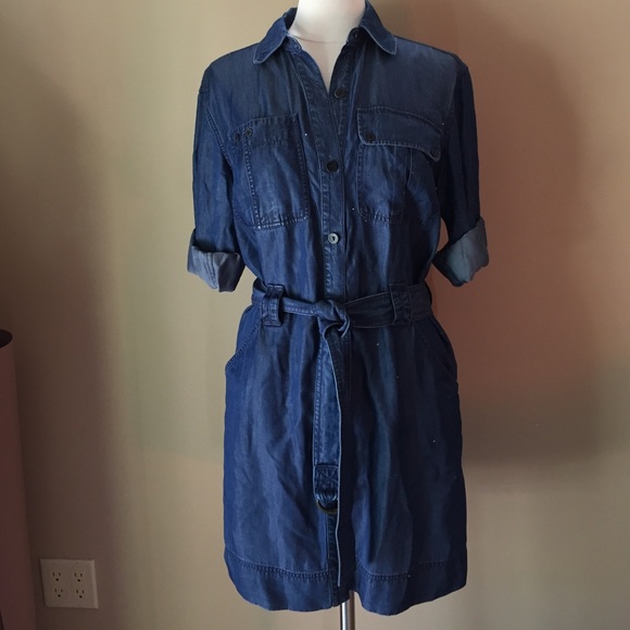 denim color dress