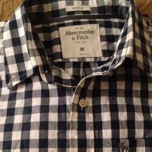 ABERCOMBIE medium size PLAID SHIRT