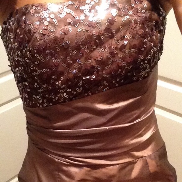 Chocolate Homecoming Dress