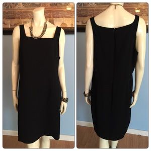 ♠️Apostrophe Black Classic Shift Plus Size Dress♠️