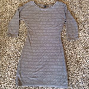 Express 3/4 sleeve mini dress