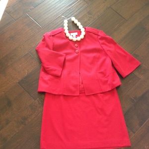 Retro Style Ann Taylor Loft suit 3/4 length sleeve