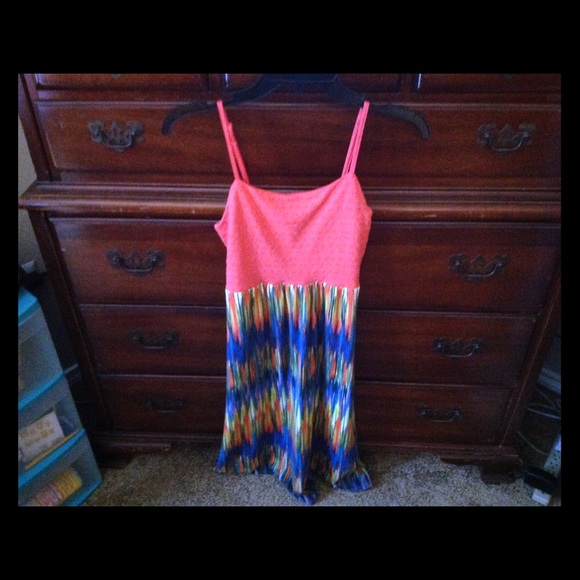Multi colored dress