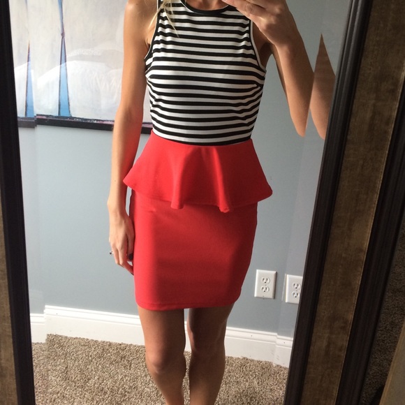 Small peplum dress