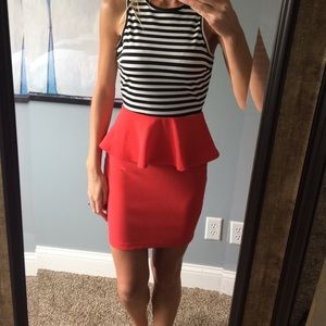 Small peplum dress